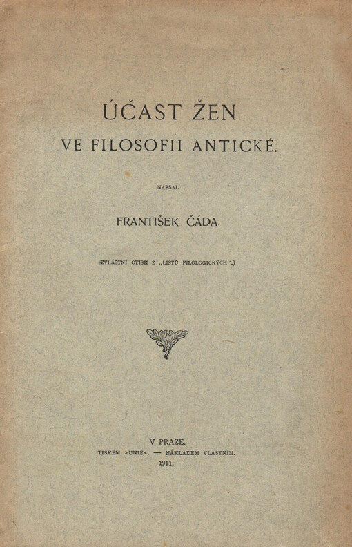 Účast žen ve filosofii antické