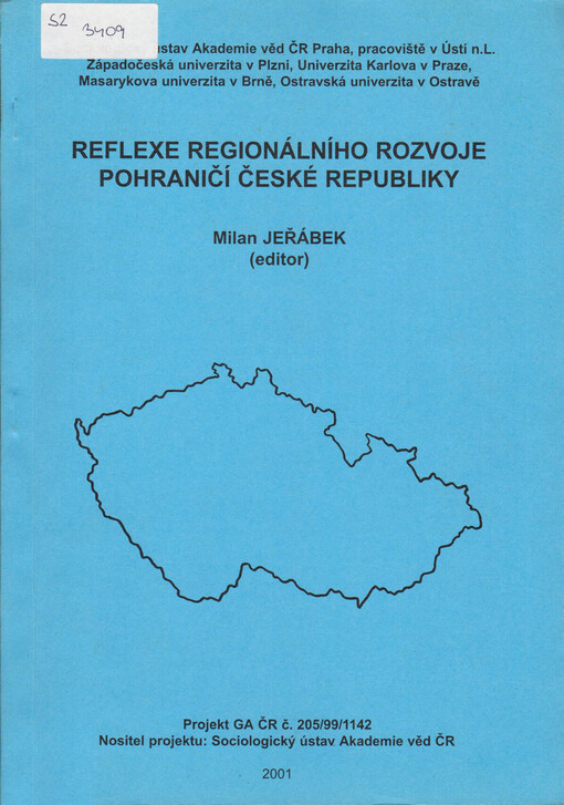 Reflexe regionálního rozvoje pohraničí České republiky