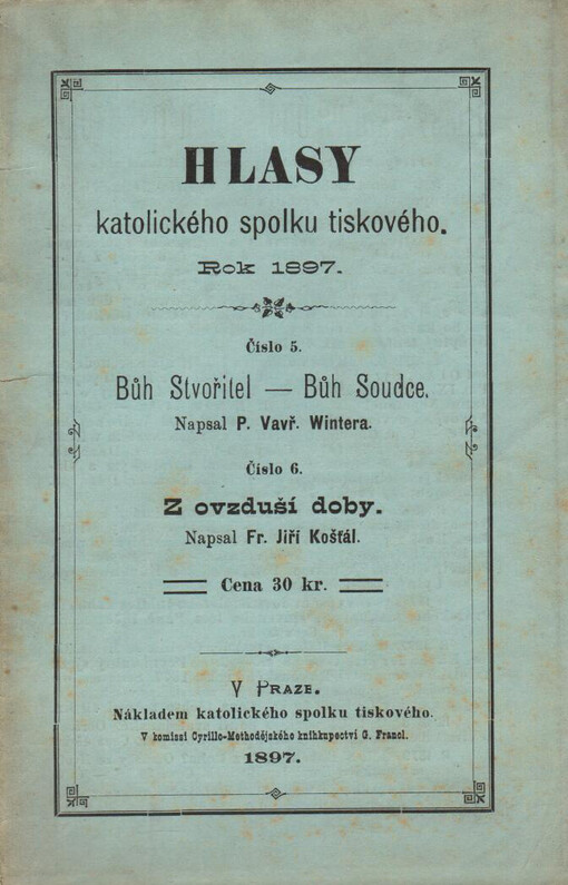 Z ovzduší doby :črty a obrázky ze života /