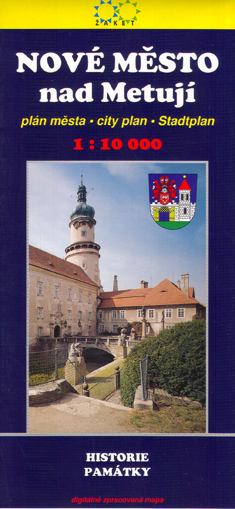 Nové Město nad Metují plán města 1:10 000