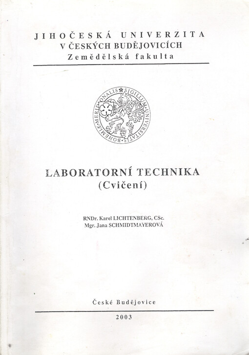 Laboratorní technika: cvičení