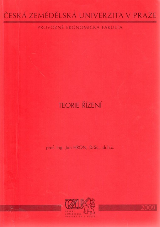 Teorie řízení