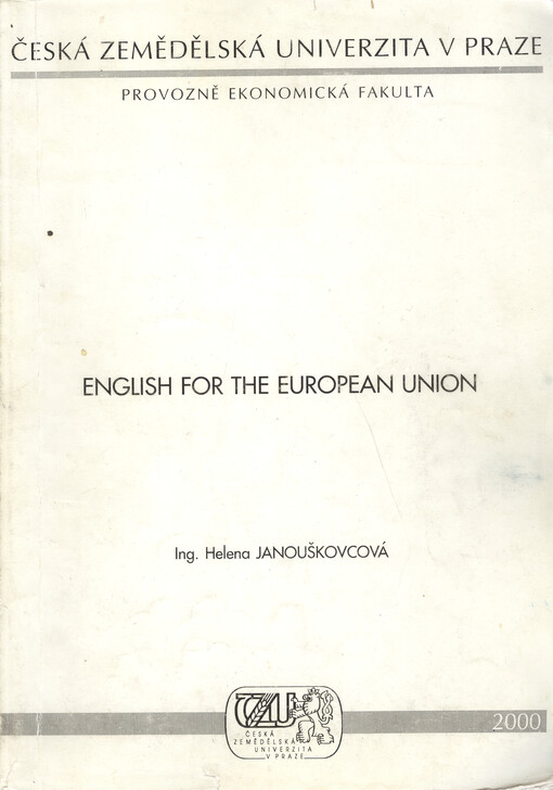 English for the European union