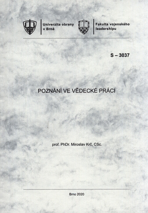 Poznání ve vědecké práci