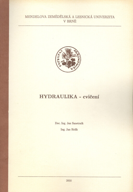 Hydraulika - cvičení