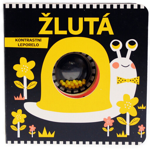 Žlutá: kontrastní leporelo 