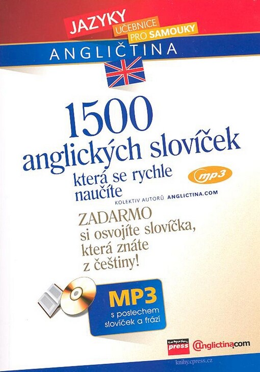 1500 anglických slovíček, která se rychle naučíte : + CD MP3