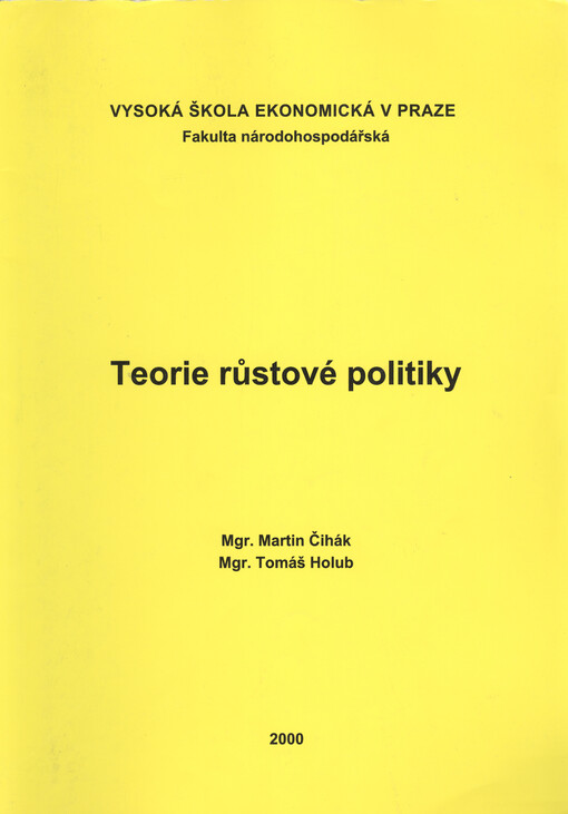 Teorie růstové politiky