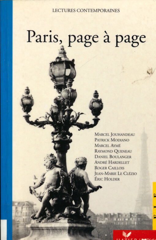 Paris, page à page