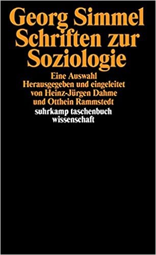 Schriften zur Soziologie : eine Auswahl