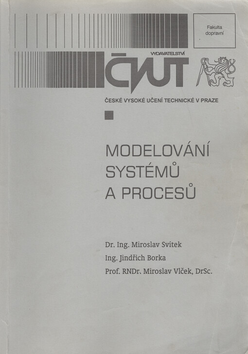 
  Modelování systémů a procesů
  