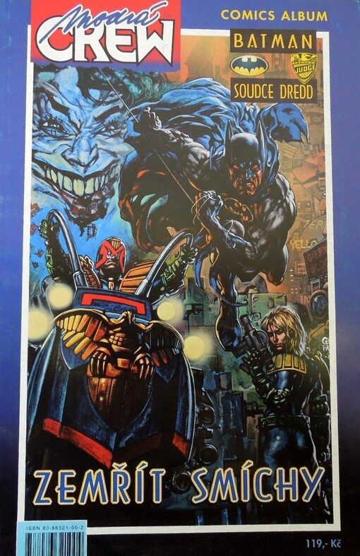 Zemřít smíchy. Batman, soudce Dredd