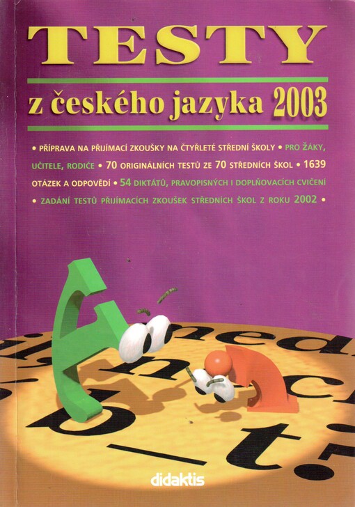 Testy z českého jazyka 2003