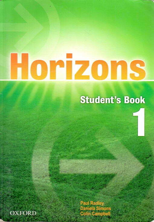 Horizons. 1, Student's book