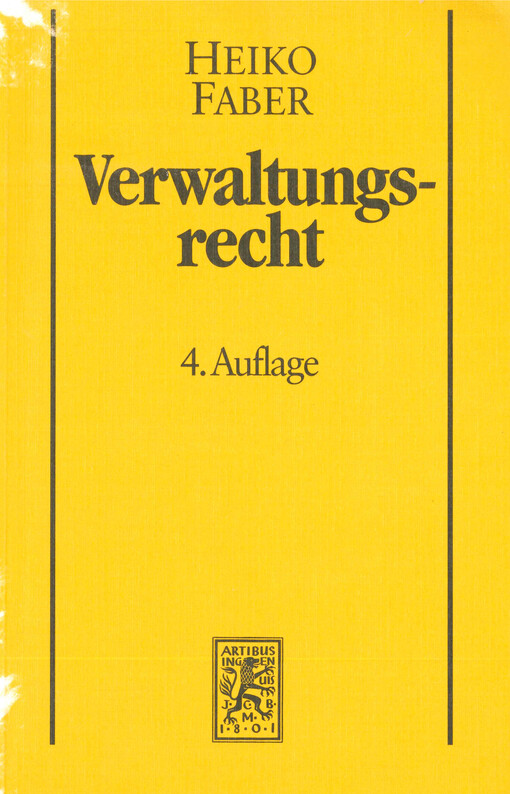 Verwaltungsrecht