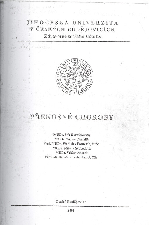 Přenosné choroby