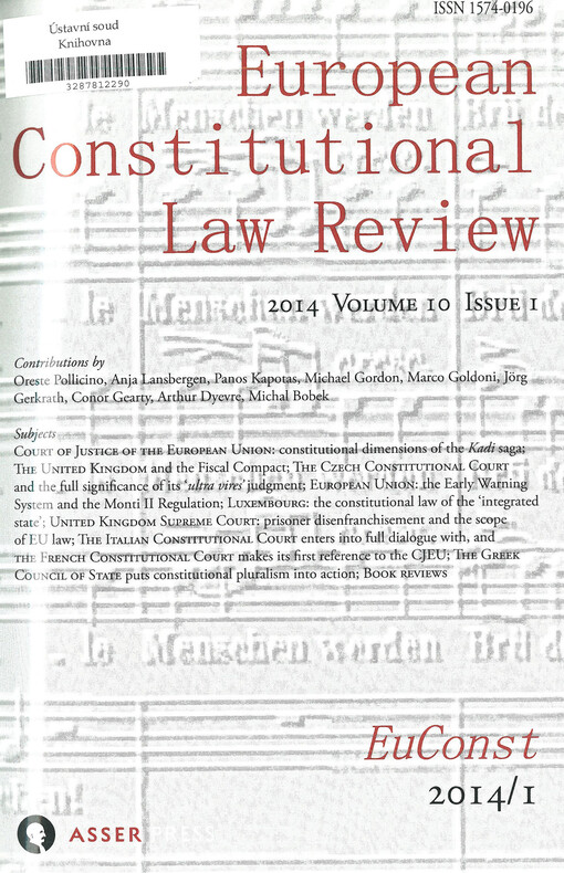 European constitutional law review
