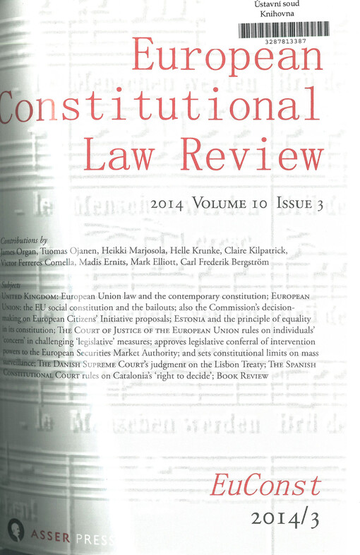 European constitutional law review