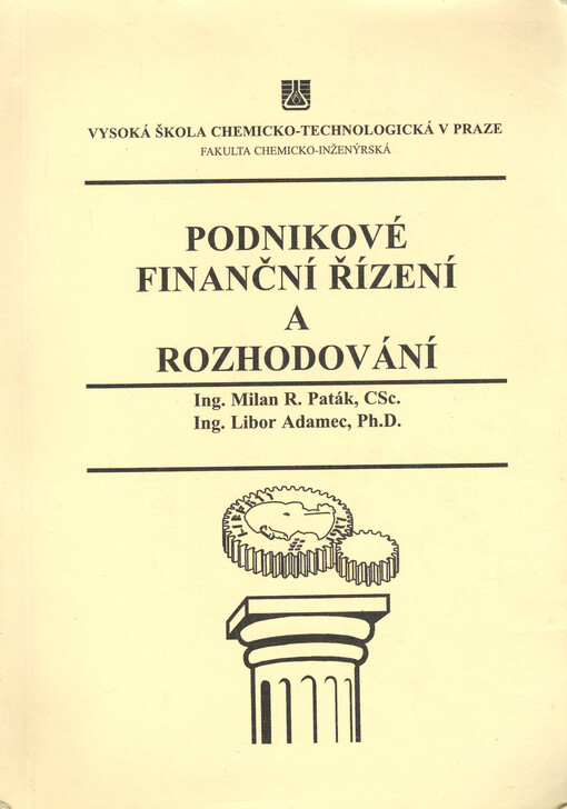 Podnikové finanční řízení a rozhodování