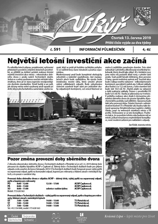 Vikýř : krásnolipský půlměsíčník