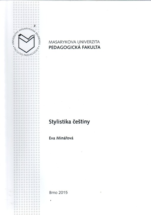 Stylistika češtiny