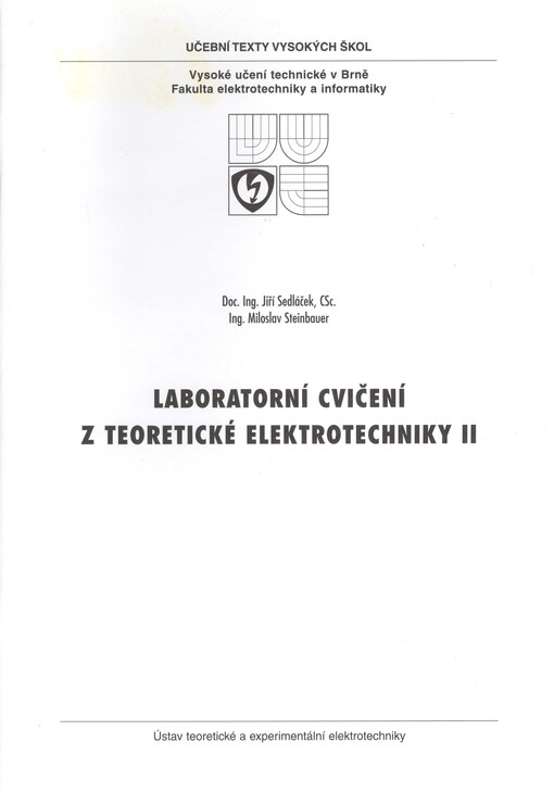 Laboratorní cvičení z teoretické elektrotechniky II