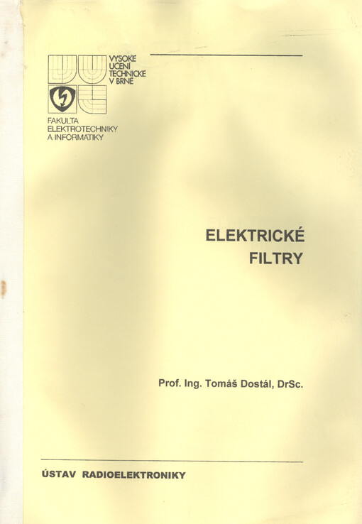 Elektrické filtry