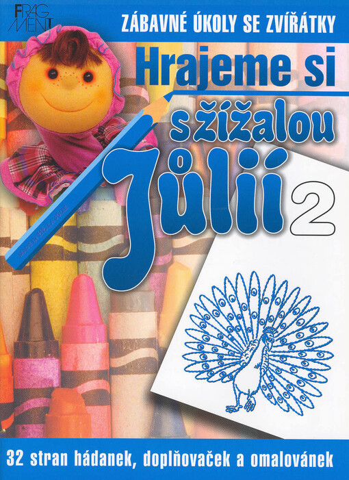 Hrajeme si s žížalou Jůlií 32 stran hádanek, doplňovaček a omalovánek. 2