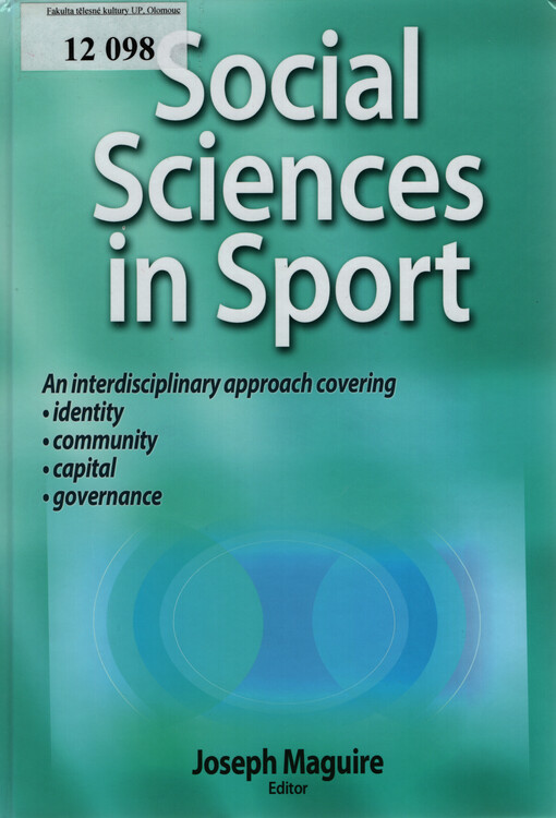 Social sciences in sport