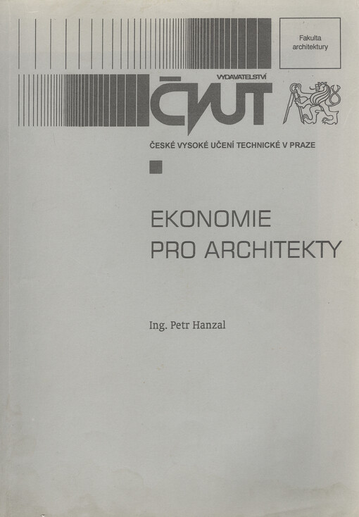 
  Ekonomie pro architekty
  