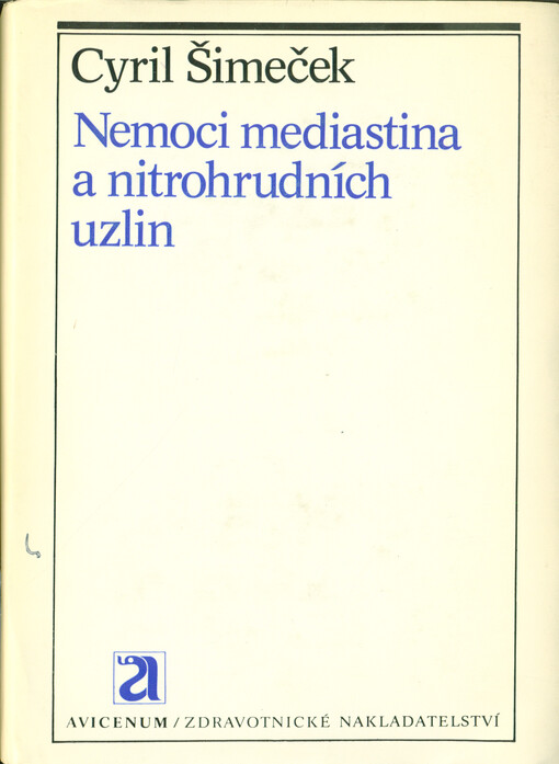 Nemoci mediastina a nitrohrudních uzlin