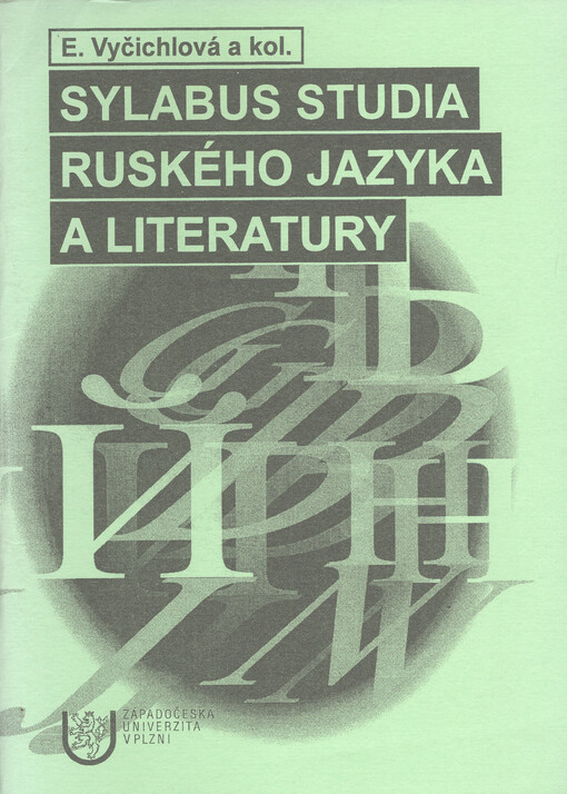 Sylabus studia ruského jazyka a literatury