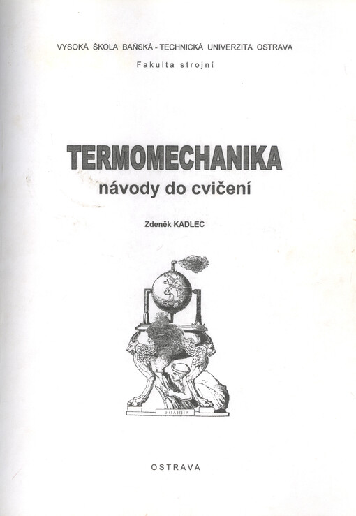 Termomechanika : návody do cvičení