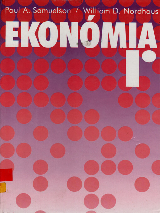 Ekonómia. I