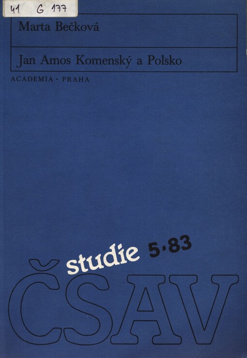 Jan Amos Komenský a Polsko