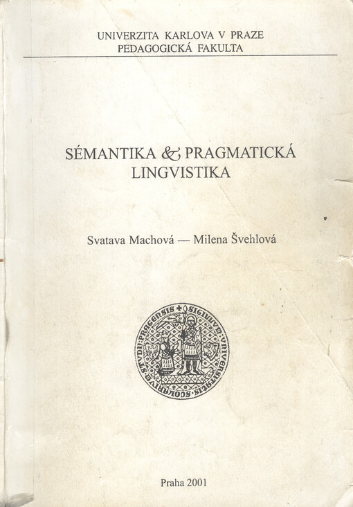 Sémantika & pragmatická lingvistika