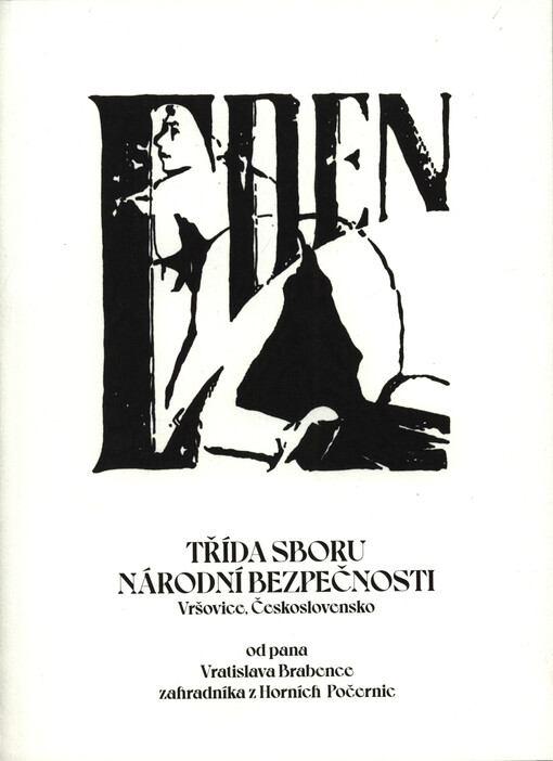 Eden : třída Sboru národní bezpečnosti : Vršovice, Československo