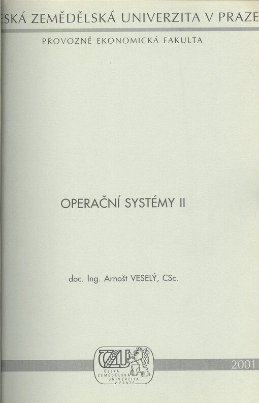 Operační systémy II