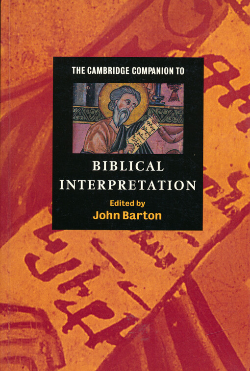 The Cambridge companion to biblical interpretation