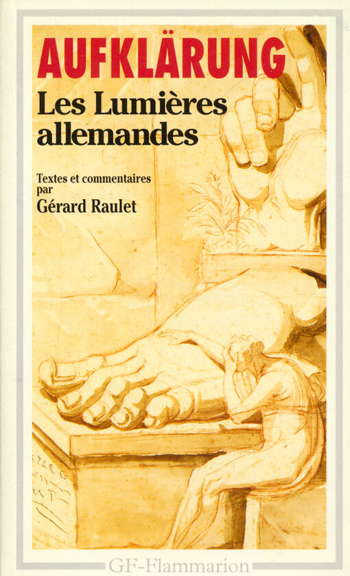 Aufklärung = Les lumières allemandes