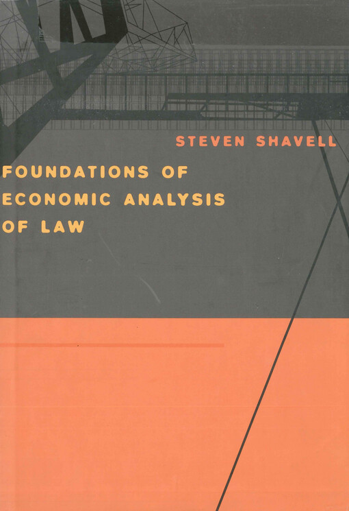 Foundations of economic analysis of law