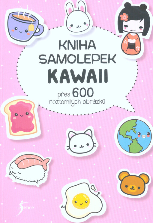 Kniha samolepek kawaii : přes 600 roztomilých obrázků