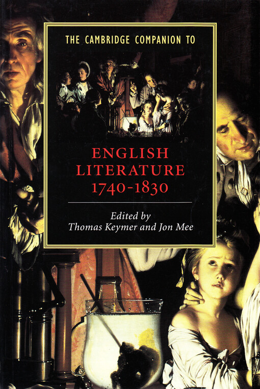 The Cambridge companion to English Literature 1740-1830