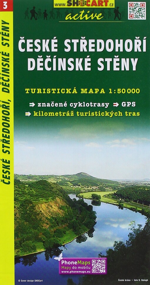 České středohoří Děčínské stěny : turistická mapa 1:50^000