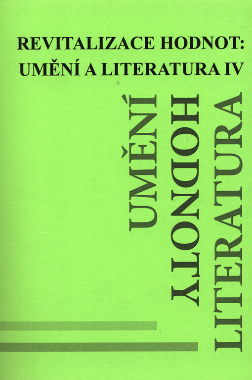 Revitalizace hodnot: umění a literatura ...