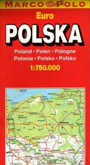 Polska [Kartografický dokument] : 1:750000