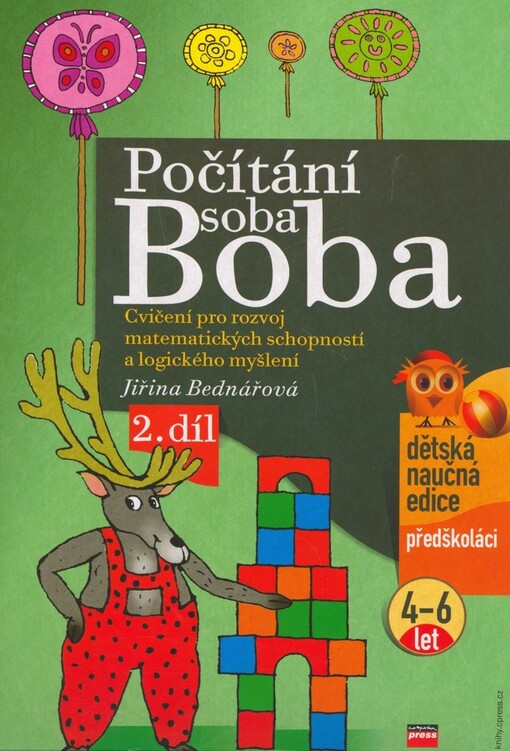 Počítání soba Boba : cvičení pro rozvoj matematických schopností a logického myšlení, Díl 2