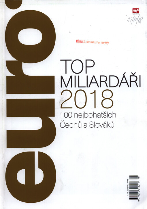 100 nejbohatších Čechů a Slováků : top miliardáři ...