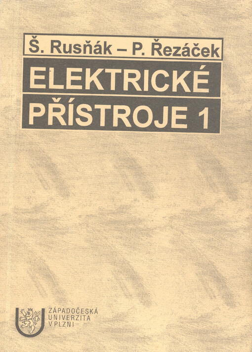 Elektrické přístroje 1