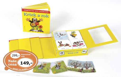 Krtek a rok : angličtina pro nejmenší : [obrázkový slovníček + pexeso, 1. vyd.